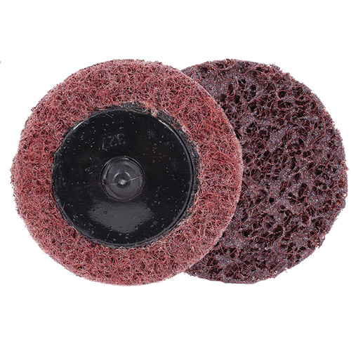 Disque de conditionnement de surface, 2" dia., Grain Moyen, Oxyde d'aluminium NTL Industrial