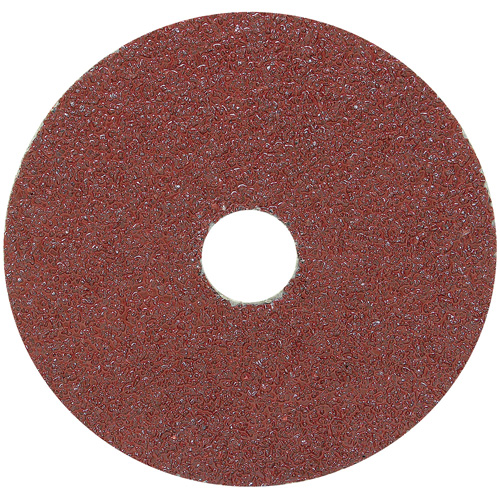 Disque de ponçage en fibre de r&eacute;sine, Oxyde d'aluminium, 24, 4-1/2" Dia x 7/8" Arbre NTL Industrial