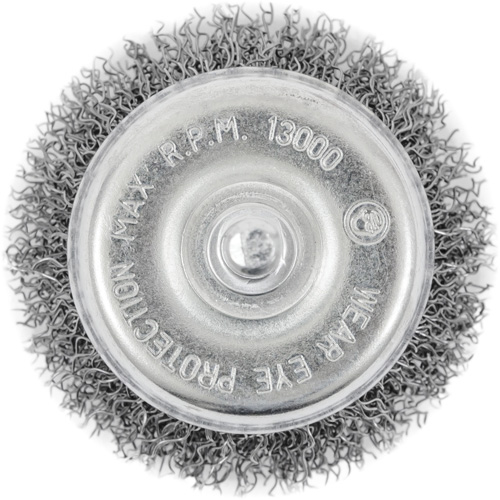 Shaft Mounted Crimped Cup Brush NTL Industrial