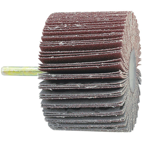 Shaft Mounted Flapwheel, 60 Grit, 1-1/2" x 1/4" NTL Industrial