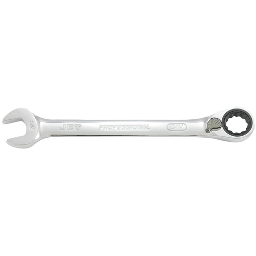 Long Pattern Reversible Ratcheting Combination Wrench, 5/16", Chrome Finish NTL Industrial