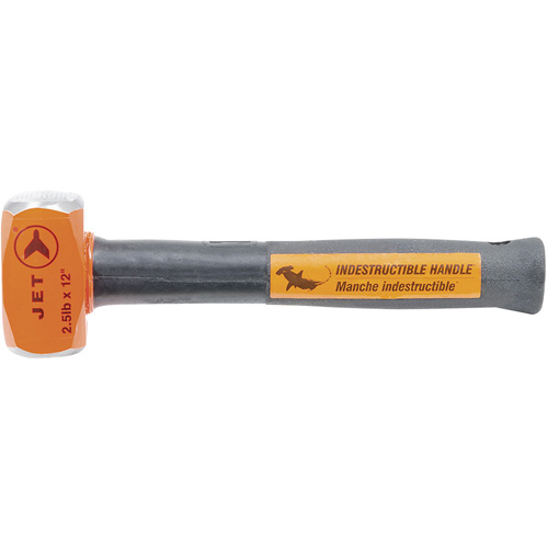 Indestructible Handle Sledge Hammer, 2.5 lbs., 12", Tubular Steel Handle NTL Industrial