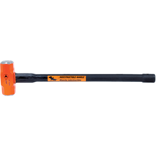 USH-1030 Sledge Hammer with Indestructible Handle, 10 lbs., 30", Solid Steel Handle NTL Industrial