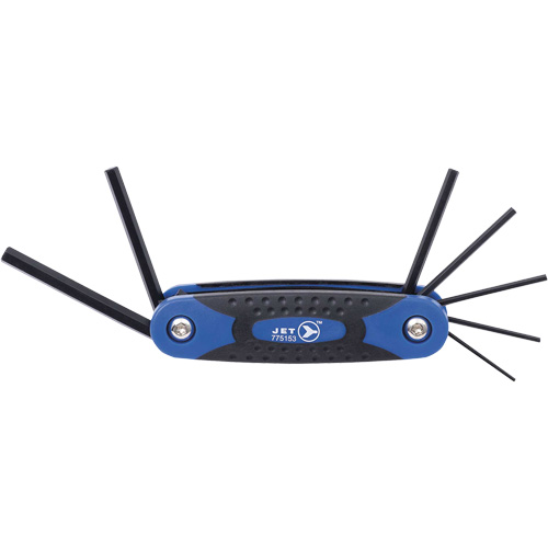 JFHK-7M Folding Hex Key Set, 7 Pcs., Metric NTL Industrial