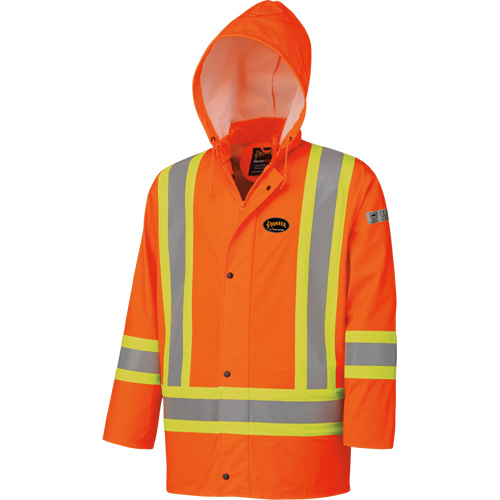 5892 Veste FR imperm&eacute;able haute visibilit&eacute;, 2T-Grand, Orange haute visibilit&eacute; NTL Industrial