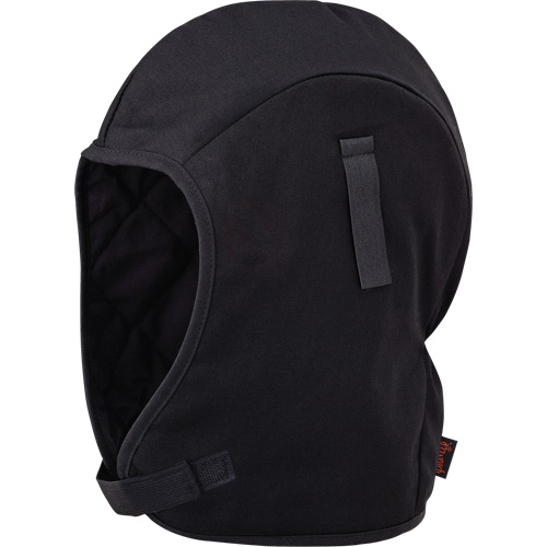 564A Flame Resistant Quilted Hardhat Liner, Black, Cotton NTL Industrial