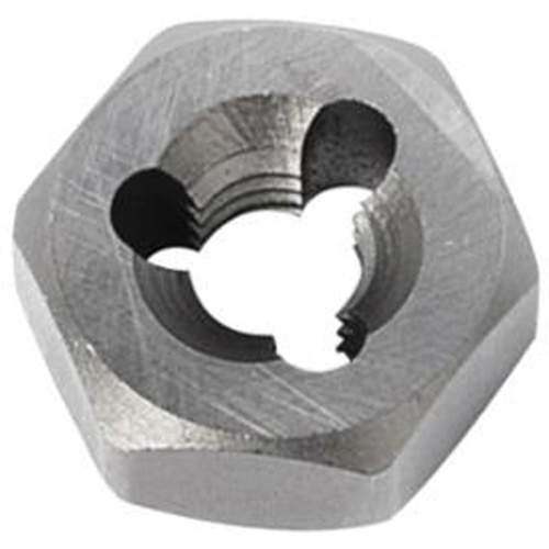 Fili&egrave;re de refiletage hexagonale pour boulon, dia. 19/32", Filet de 1/4"-28, Acier au chrome NTL Industrial