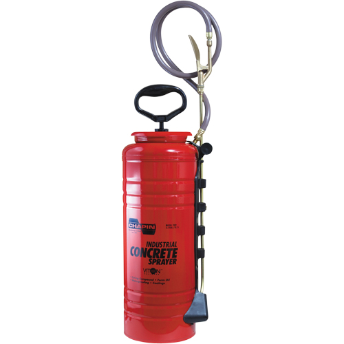 Curing Compound Sprayers, 3.5 gal. (13.25 L), Steel, 24" Wand NTL Industrial