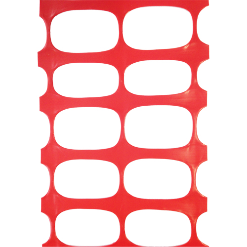 Snow Fence, 50' L x 4' W, Orange NTL Industrial