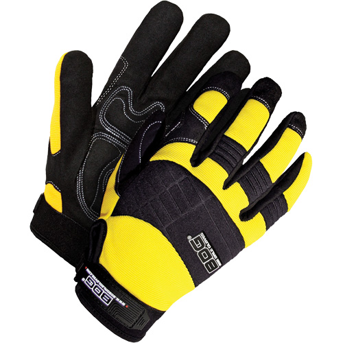 Gants performants &agrave; usage intensif avec paumes coussin&eacute;es, Paume Synth&eacute;tique, Taille T-Grand NTL Industrial