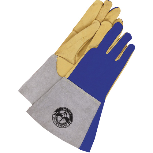 Gants de soudage &agrave; l'arc TIG et MIG, Cuir fleur de daim, Taille Grand NTL Industrial