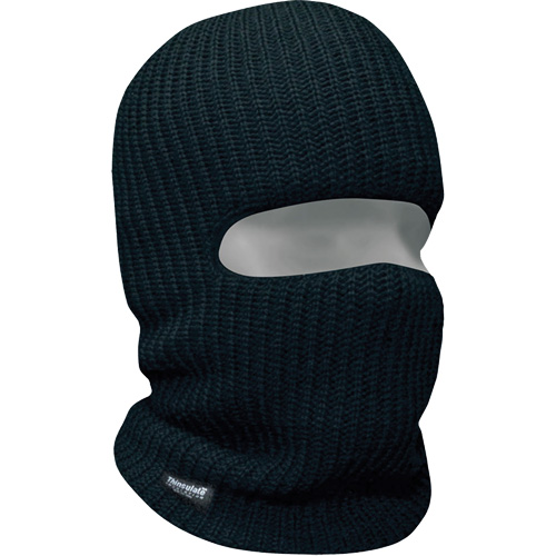 Classic 1-Hole Balaclava, Thinsulate Lining, One Size, Black NTL Industrial
