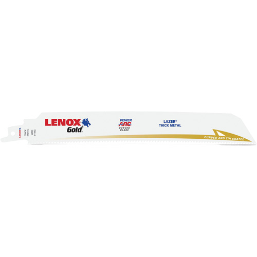 Lame de scie alternative, Bim&eacute;tal, 10 Dents par pouce, 9" lo x 1" la NTL Industrial