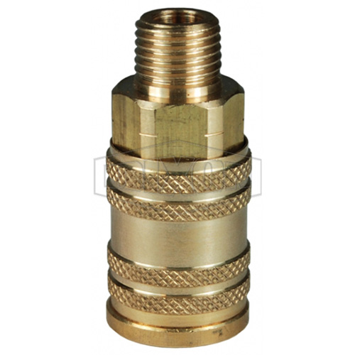 M-Series ARO Pneumatic Manual Coupler, 1/4" NTL Industrial