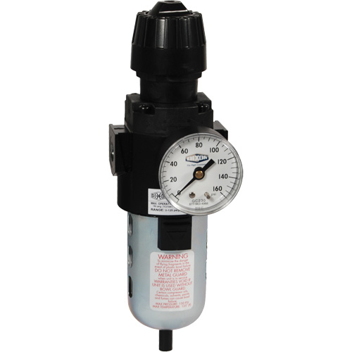 Filtre et r&eacute;gulateur compact Wilkerson, 1/2" NPT, PSI max. de 150 psi, Standard NTL Industrial