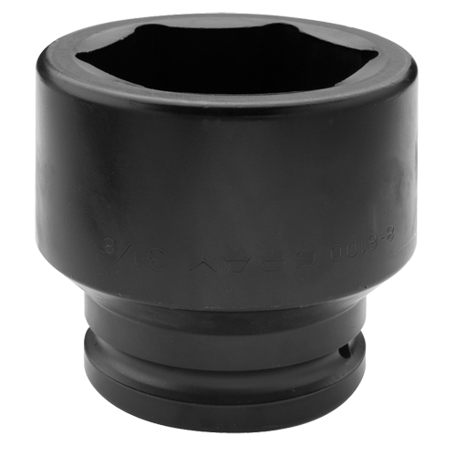 Socket, Impact, 3-1/8", 1-1/2" Drive, 6 Points NTL Industrial