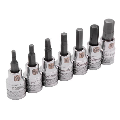 Jeu de douilles SAE standards, 7 mrcx NTL Industrial