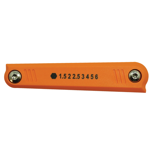 Folding Hex Key Set, 7 Pcs., Torx&reg; NTL Industrial