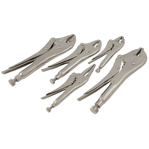 Locking Plier Set, 5 Pieces NTL Industrial