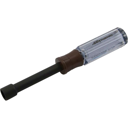 SAE Nut Driver with Acetate Handle, 7/16" Drive, 6-3/4" L, Non Magnetic NTL Industrial