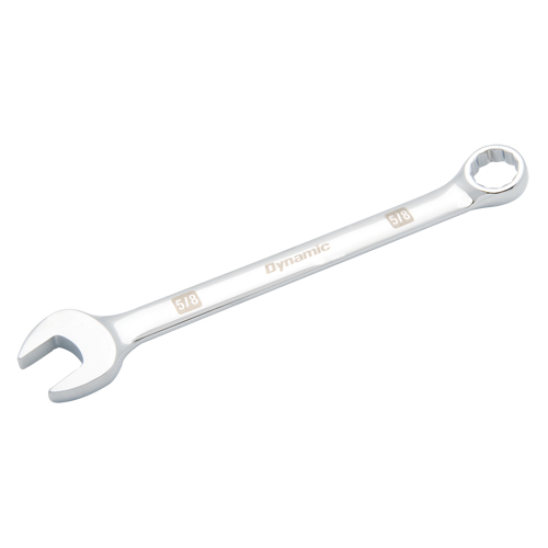 Combination Wrench, 12 Point, 3/8", Chrome Finish NTL Industrial