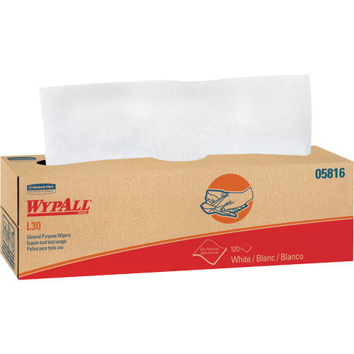 WypAll&reg; L30 General Purpose Towels, All-Purpose, 16-2/5" L x 9-4/5" W NTL Industrial