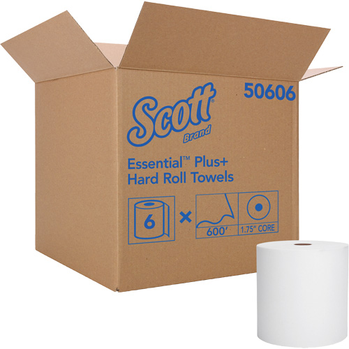 Kleenex&reg; Hard Roll Towels, 1 Ply, Standard, 600' L NTL Industrial