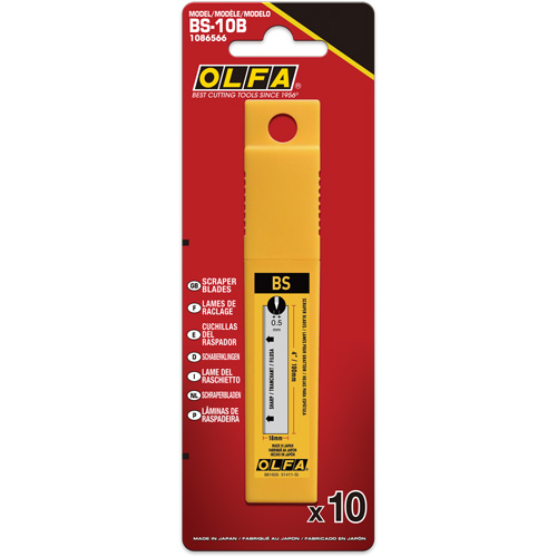 100mm BS-10B Dual-Edge Scraper Blades NTL Industrial