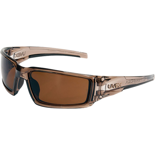 Lunettes de s&eacute;curit&eacute; Uvex Hypershock, Lentille Espresso, Anti-&eacute;gratignures/Polaris&eacute;, ANSI Z87+ NTL Industrial