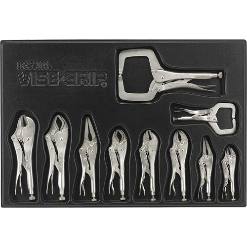 Jeu de pinces de blocage Vise-Grip Original, 10 Morceaux NTL Industrial