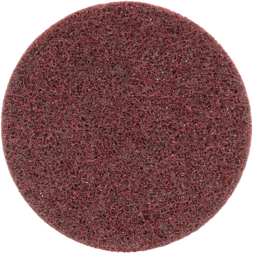 Disque de conditionnement de surface , SC-DR Roloc Scotch-Brite, 4" dia., Grain Moyen, Oxyde d'aluminium NTL Industrial