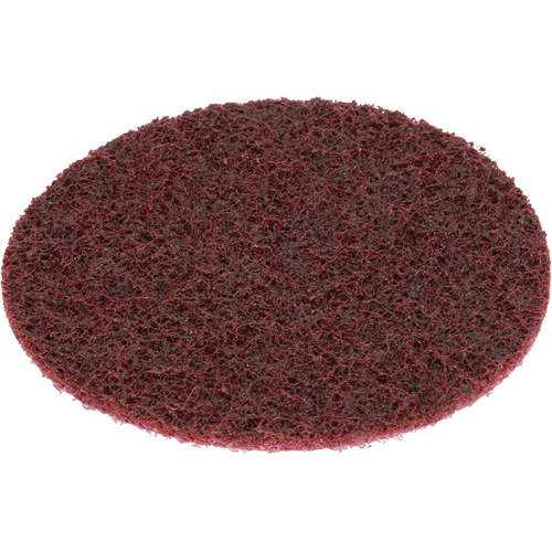Disque de conditionnement de surface SC- DH Scotch-Brite, 4" dia., Grain Moyen, Oxyde d'aluminium NTL Industrial