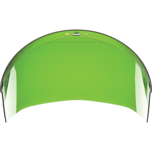Faceshield Window, Polycarbonate, Green Tint NTL Industrial