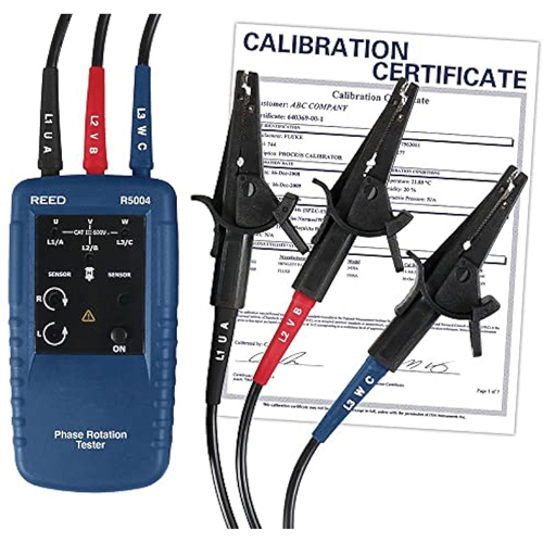 Phase and Motor Rotation Tester with ISO Certificate NTL Industrial
