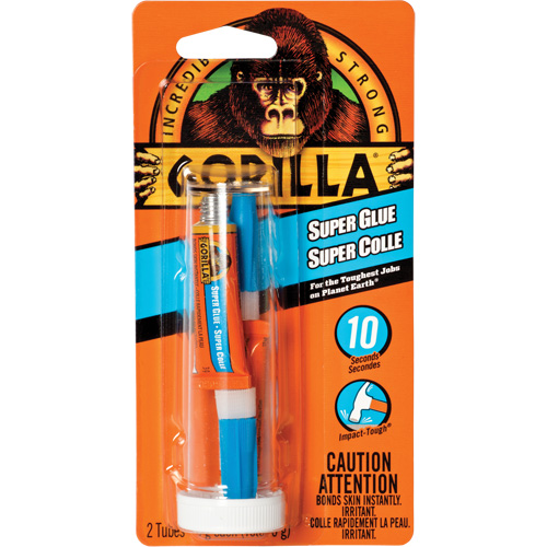 Super Glue, 2 x 3 g, Tube, Clear NTL Industrial