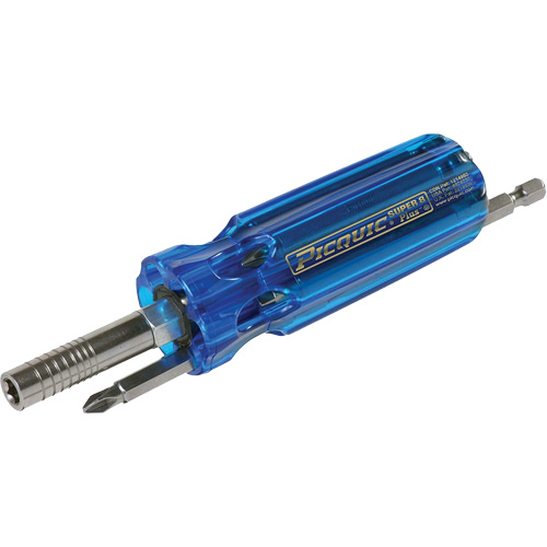 Tournevis multi embouts Super 8 Plus, Prise Plastique NTL Industrial