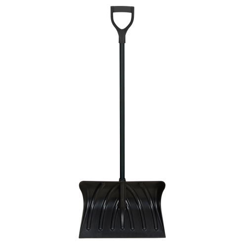 Poly Snow Shovel, Polypropylene Blade, 19-3/4" Wide, D-Grip Handle NTL Industrial