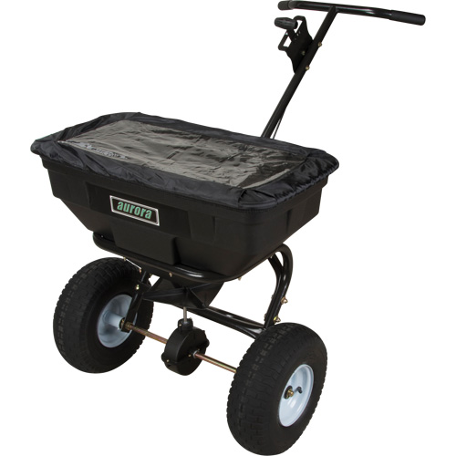 Broadcast Spreader with Stainless Steel Hardware, 27000 sq. ft., 125 lbs. capacity NTL Industrial