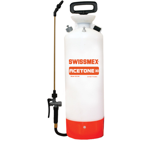Pulv&eacute;risateur &agrave; main pour ac&eacute;tone , 2,4 gal. (1,9 L), Poly&eacute;thyl&egrave;ne, Lance de 20" NTL Industrial