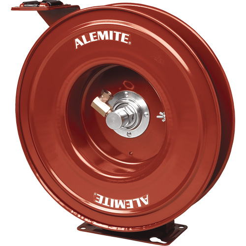 Alemite&reg; Heavy-Duty Hose Reel, Single Hose, 7" W x 19" D x 20-1/4" H NTL Industrial