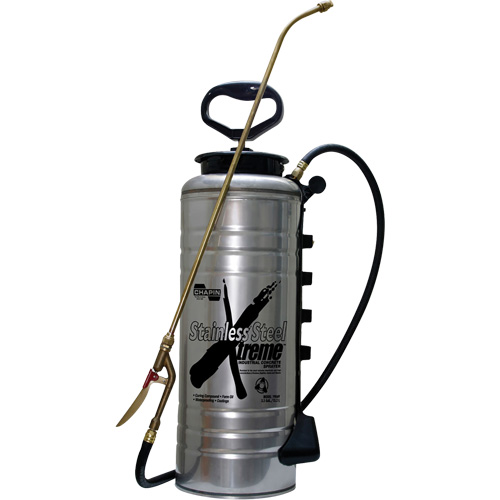 Xtreme Industrial Sprayer, 3.5 gal. (13.25 L), Stainless Steel, 24" Wand NTL Industrial