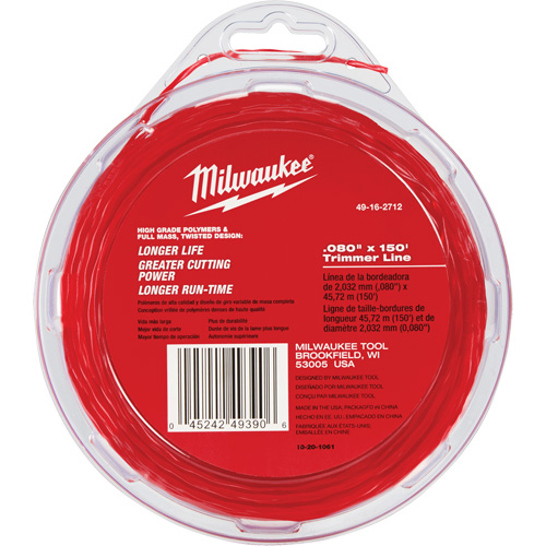 0.08" x 150' Trimmer Line NTL Industrial
