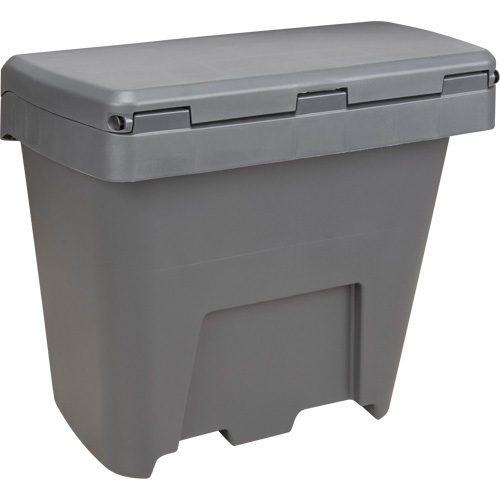 Salt & Sand Storage Bins, With Hasp, 21" x 27" x 26", 4.24 cu. ft., Grey NTL Industrial