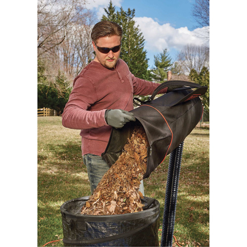 Souffleur/aspirateur/broyeur de feuilles 3-en-1 VacPack, Vitesse d'air 250 mi/h, &eacute;lectrique NTL Industrial