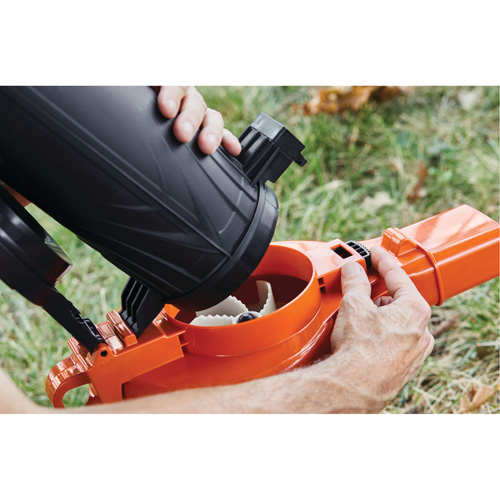 Souffleur/aspirateur/broyeur de feuilles, Vitesse d'air 210 mi/h, &eacute;lectrique NTL Industrial