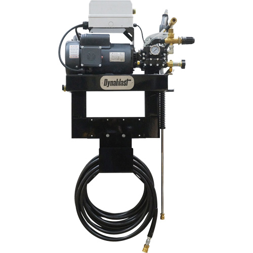 Wall Mounted Cold Water Pressure Washer with Time Delay Shutdown, Electric, 1000 psi, 3 GPM NTL Industrial