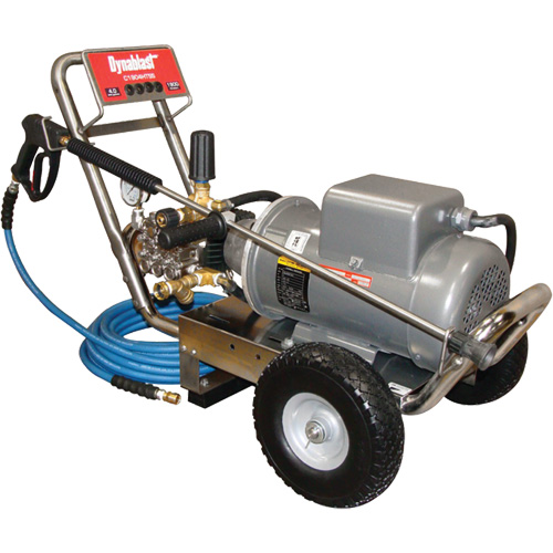 Hot & Cold Water Pressure Washer with Time Delay Shutdown, Electric, 500 psi, 4 GPM NTL Industrial