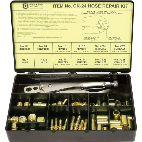 Hose Repair Kit, Brass NTL Industrial