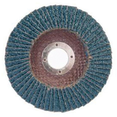 Disque &agrave; lamelles coniques, 5" x 7/8", Type 29, Grain 60, Alumine de zirconium NTL Industrial
