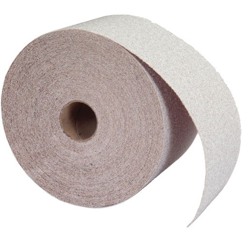 Rouleau en papier PSA, Oxyde d'aluminium, 2-3/4" la x 135' lo, Grain 240 NTL Industrial